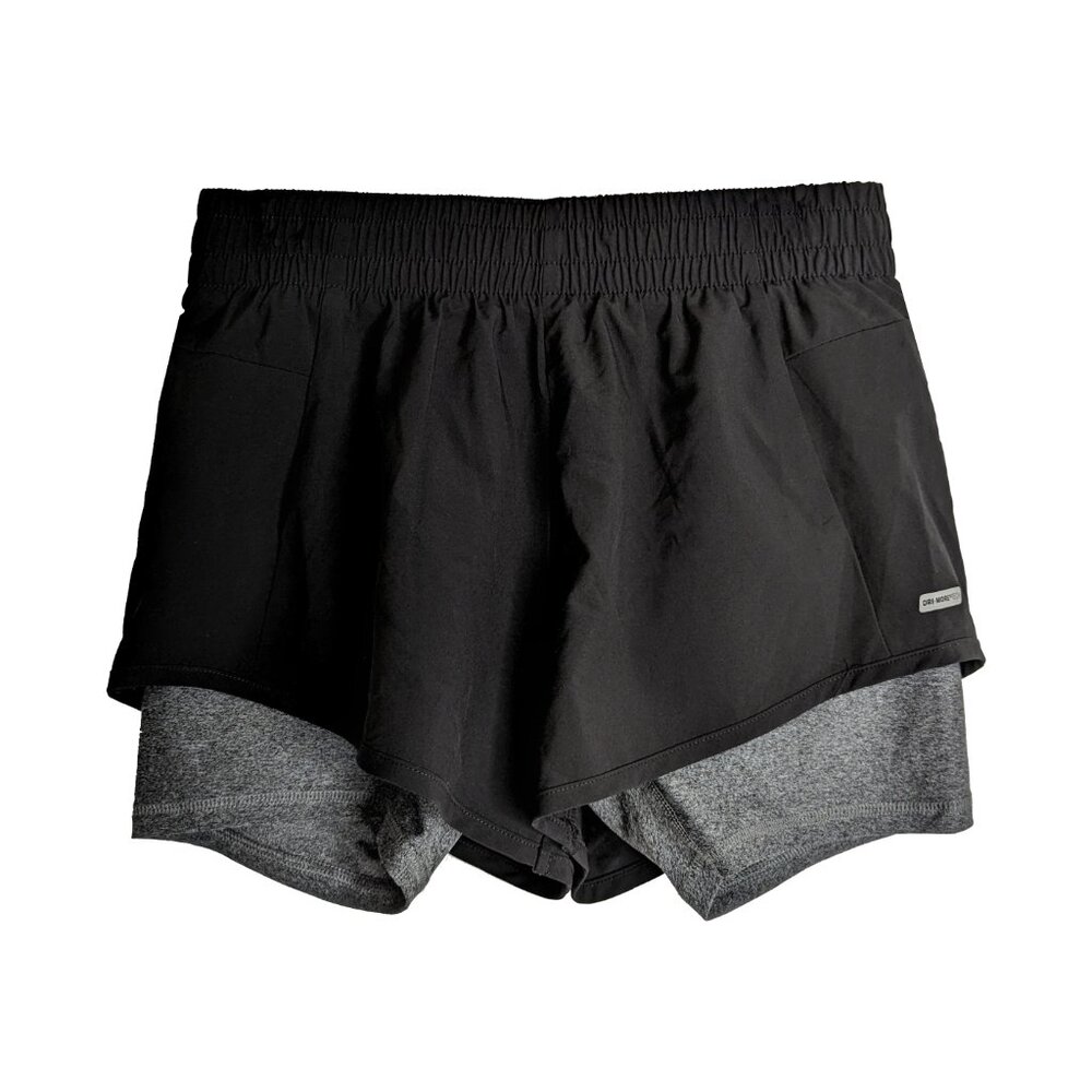 Black and grey Athletic Works shorts